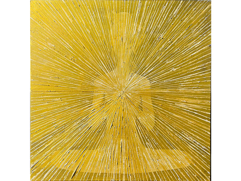 „Namaste“ Acryl auf Leinwand 80 x 80