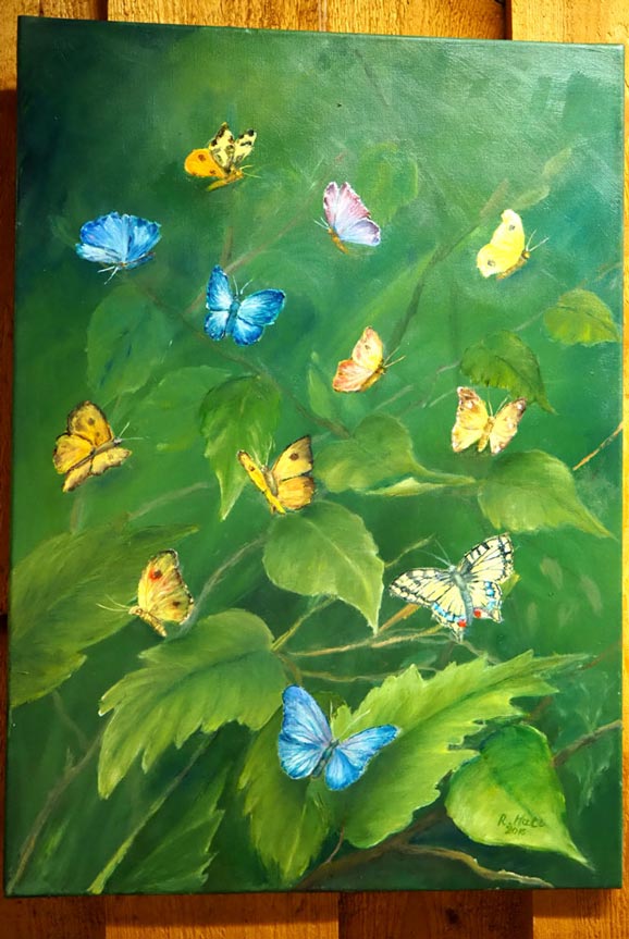 Schmetterlinge (Acryl)
