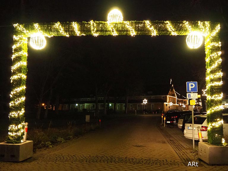 neue Weihnachtsbeleuchtung in Bad Dürrheim